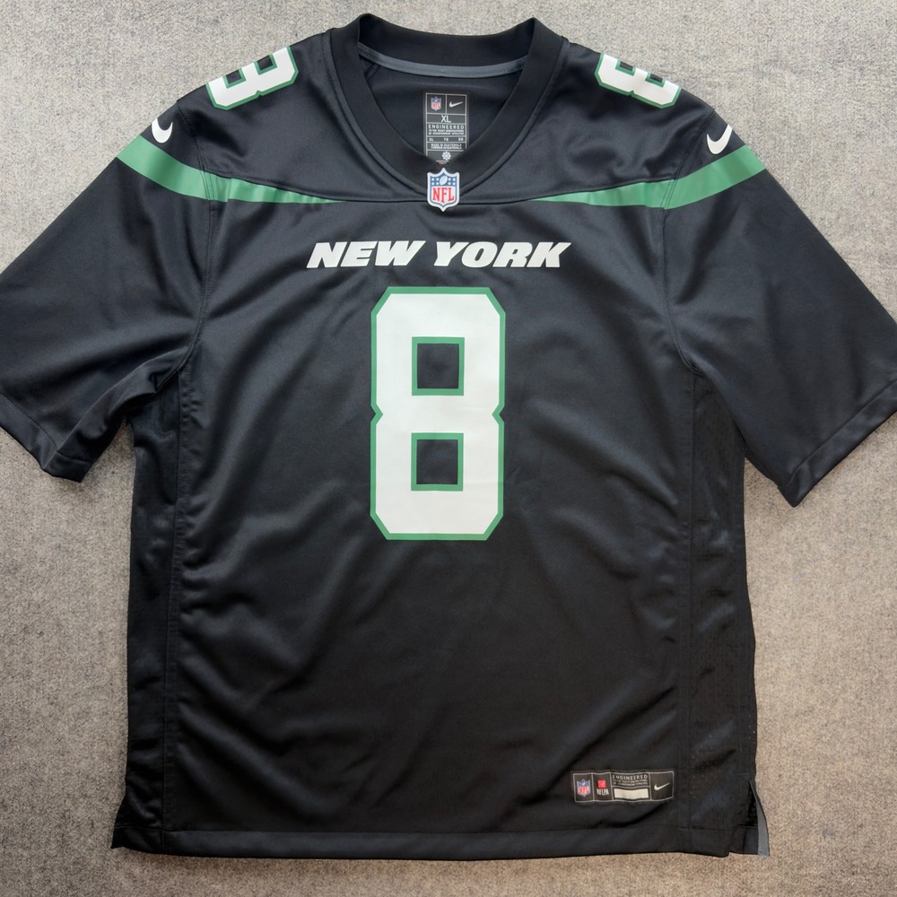 Aaron Rodgers New York Jets Nike Alternate Black Jersey Men's Size XL NFL